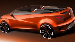 Seat Ibiza Cupster Concept (2014) - szkic auta