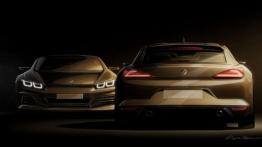 Volkswagen Scirocco III Facelifting (2014) - szkic auta