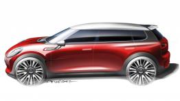 Mini Clubman Concept (2014) - szkic auta