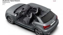 Audi S1 Sportback (2014) - widok wnętrza