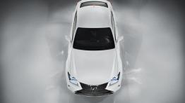 Lexus RC 350 F-Sport (2014) - widok z góry