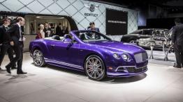 Bentley Continental GT Speed Cabrio 2014 - oficjalna prezentacja auta