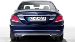 Mercedes klasy C 300 BlueTEC HYBRID (2014) - tył - reflektory wyłączone