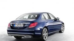 Mercedes klasy C 300 BlueTEC HYBRID (2014) - tył - reflektory włączone