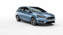 Ford Focus III Kombi Facelifting (2014) - przód - reflektory wyłączone