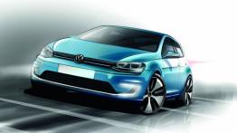 Volkswagen e-Golf (2014) - szkic auta