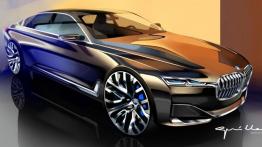 BMW Vision Future Luxury Concept (2014) - szkic auta