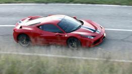 Ferrari 458 Speciale (2014) - widok z góry