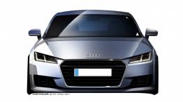 Audi TT III Coupe (2015) - szkic auta