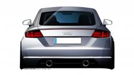 Audi TT III Coupe (2015) - szkic auta