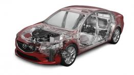 Mazda 6 III Sedan Facelifting (2015) - schemat konstrukcyjny auta