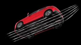 Mazda 2 III (2015) - schemat aerodynamiki podwozia