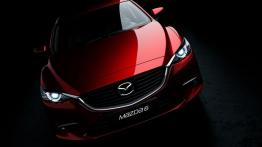 Mazda 6 III Sedan Facelifting (2015) - przód - reflektory włączone