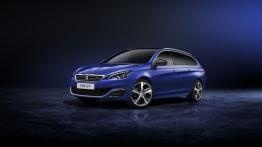 Peugeot 308 II SW GT (2015) - przód - reflektory włączone