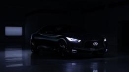 Infiniti Q60 Concept (2015) - przód - reflektory włączone