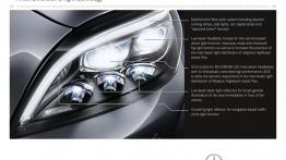 Mercedes CLS Shooting Brake X218 Facelifting (2015) - schemat budowy reflektora