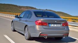 BMW 340i M Sport F30 Sedan Facelifting (2015) - widok z tyłu