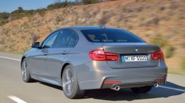 BMW 340i M Sport F30 Sedan Facelifting (2015) - widok z tyłu