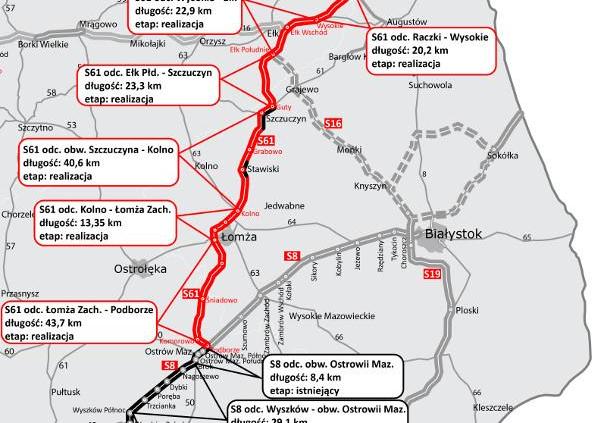 Obwodnica Suwałk w ciągu via Baltica przejezdna