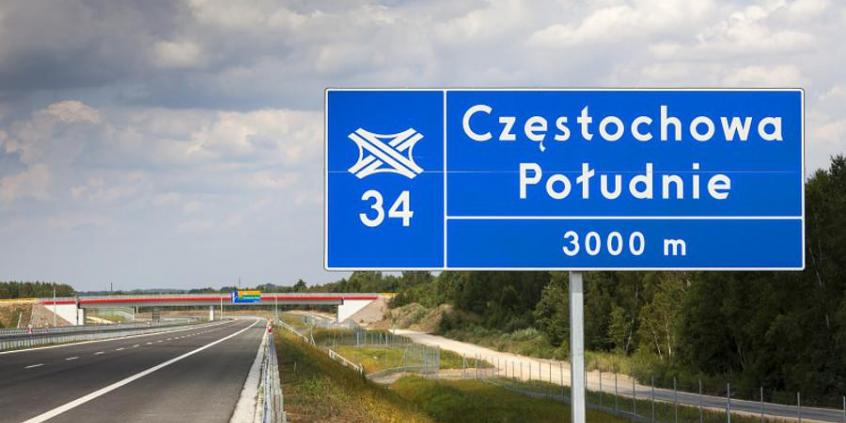 Autostrada A1 od dziś dłuższa o 33 kilometry