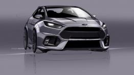 Ford Focus III RS (2016) - szkic auta