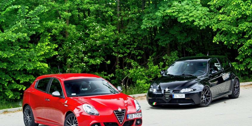 Alfa Romeo Giulietta QV TCT &amp; Alfa Romeo 147 GTA - charakterne włoszki