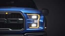 Ford F-150 Raptor (2017) - lewy przedni reflektor - włączony