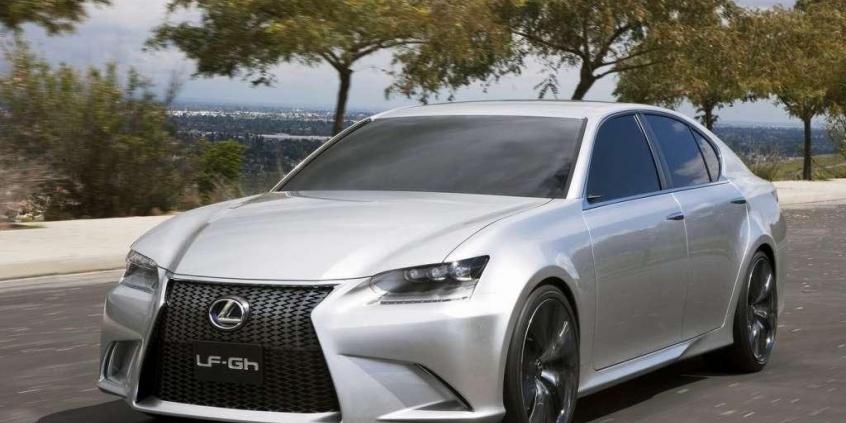 Lexus LF-Gh - Ciemna strona mocy