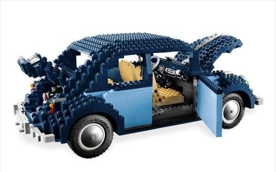 Świat LEGO - modele samochodów z nietypowego budulca