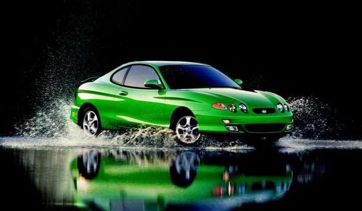 Coś z dzieła secesyjnego artysty - Hyundai Coupe