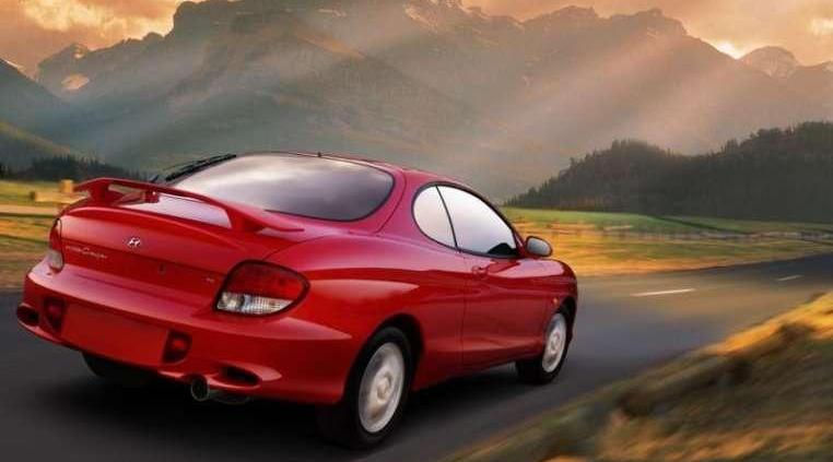 Coś z dzieła secesyjnego artysty - Hyundai Coupe