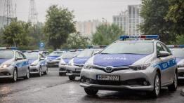 43 hybrydowe Toyoty Auris TS Kombi dla Policji w Katowicach