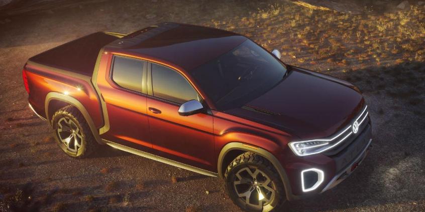 Volkswagen Atlas Tanoak, czyli średniej wielkości pickup