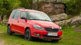 Skoda Roomster Facelifting 1.2 TSI - galeria redakcyjna - widok z przodu