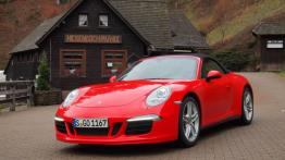 Porsche 911 991 Carrera 4S Cabrio 3.8 400KM - galeria redakcyjna - widok z przodu