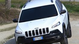 Jeep Cherokee KL (2014) Trailhawk - wersja europejska - widok z przodu