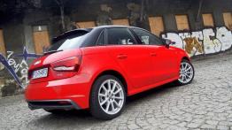 Audi A1 Sportback Facelifting TFSI - galeria redakcyjna - prawy bok
