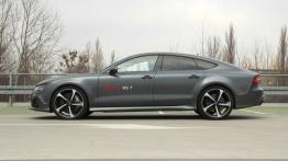 Audi RS7 Sportback 4.0 TFSI 560KM - galeria redakcyjna - lewy bok