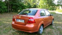 Chevrolet Aveo sedan 1.4 - widok z tyłu