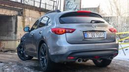 Infiniti QX70S 3.0 V6 238KM - galeria redakcyjna - widok z tyłu