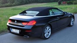 BMW Seria 6 Cabrio (F12) 650i 450KM - galeria redakcyjna - widok z tyłu