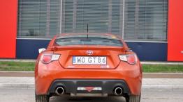 Toyota GT86 Coupe 2.0 Boxer 200KM - galeria redakcyjna - widok z tyłu