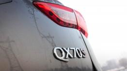 Infiniti QX70S 3.0 V6 238KM - galeria redakcyjna - emblemat