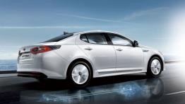 Kia Optima Hybrid Facelifting (2014) - wersja europejska - widok z tyłu