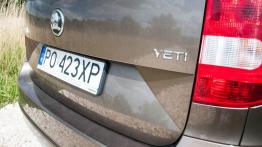 Skoda Yeti Facelifting 1.6 TDI - galeria redakcyjna - emblemat