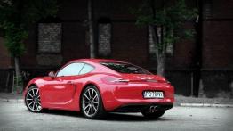 Porsche Cayman II Coupe 3.4 V6 325KM - galeria redakcyjna - widok z tyłu