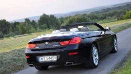 BMW Seria 6 Cabrio (F12) 650i 450KM - galeria redakcyjna - widok z tyłu