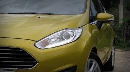 Ford Fiesta VII Facelifting - galeria redakcyjna - lewy przedni reflektor - wyłączony