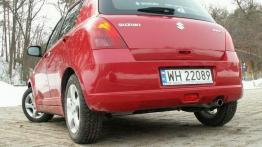 Suzuki Swift 1.3 DDiS - widok z tyłu