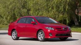 Toyota Corolla po liftingu - wersja USA - widok z przodu